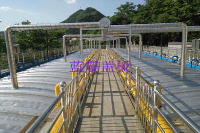 贵州省茅台镇某污水处理厂不锈钢盖板加盖工程